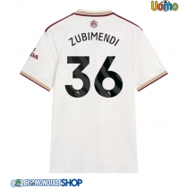 Maglie da calcio Arsenal Martin Zubimendi #36 Terza Maglia 2025-26 Manica Corta